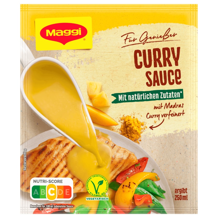 Maggi für Genießer Currysauce ergibt 250ml